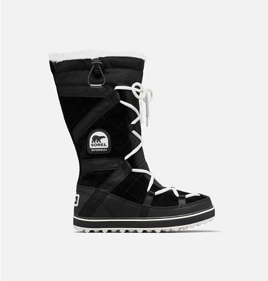 Sorel Glacy Explorer Boots - Women's Snow Boots Black AU971258 Australia